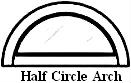 Half Circle Arch
