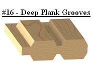 Deep Plank Groove panels